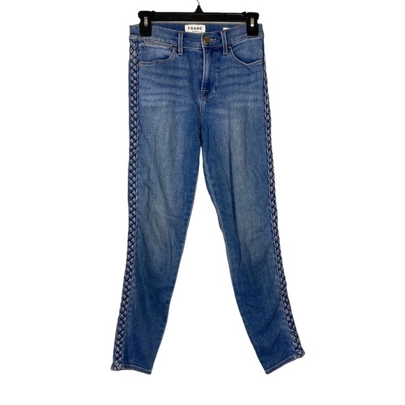 Frame Braided Le High Skinny Jean - Picture 3 of 10